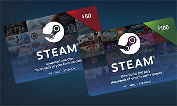 Steam gift card