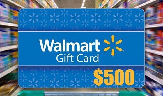 Walmart gift card